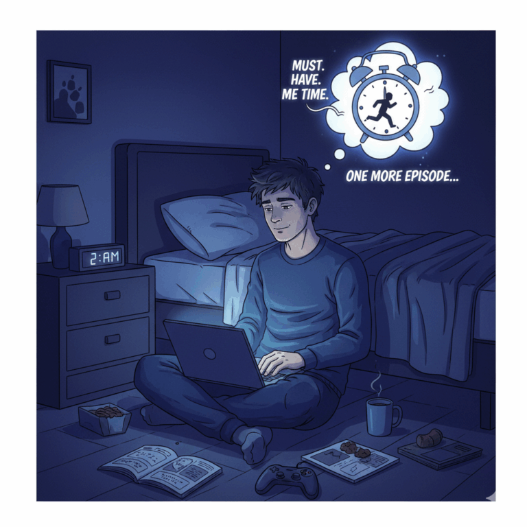 revenge bedtime procrastination