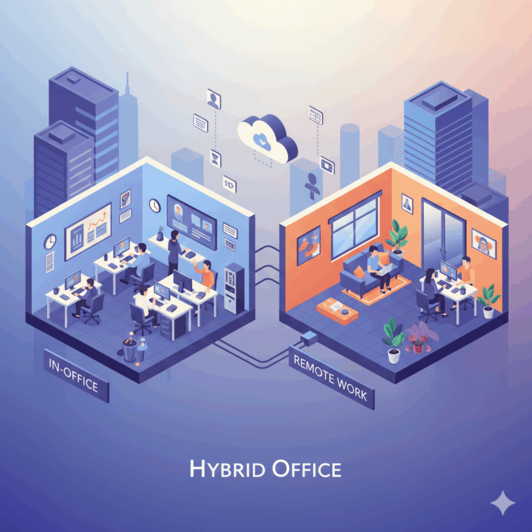 hybrid office