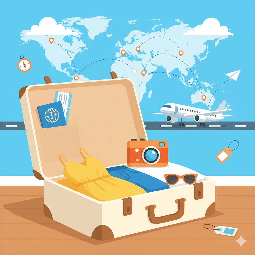 checklist sebelum traveling